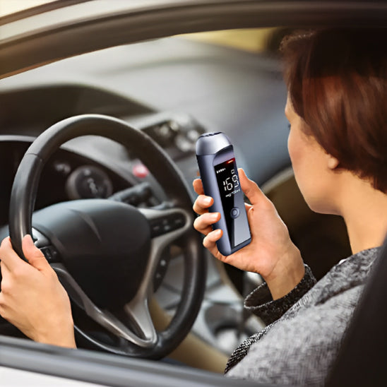 Détecteur alcool numérique pour la conduite